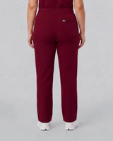 Mina High-Waist Hose – Burgundy