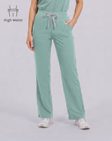 Mina High-Waist Hose – Dusty Green