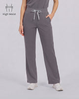 Mina High-Waist Hose – Misty Grey