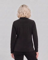 Nila Fleece Jacke - Schwarz