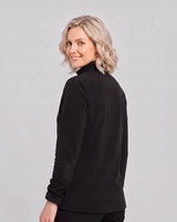 Nila Fleece Jacke - Schwarz
