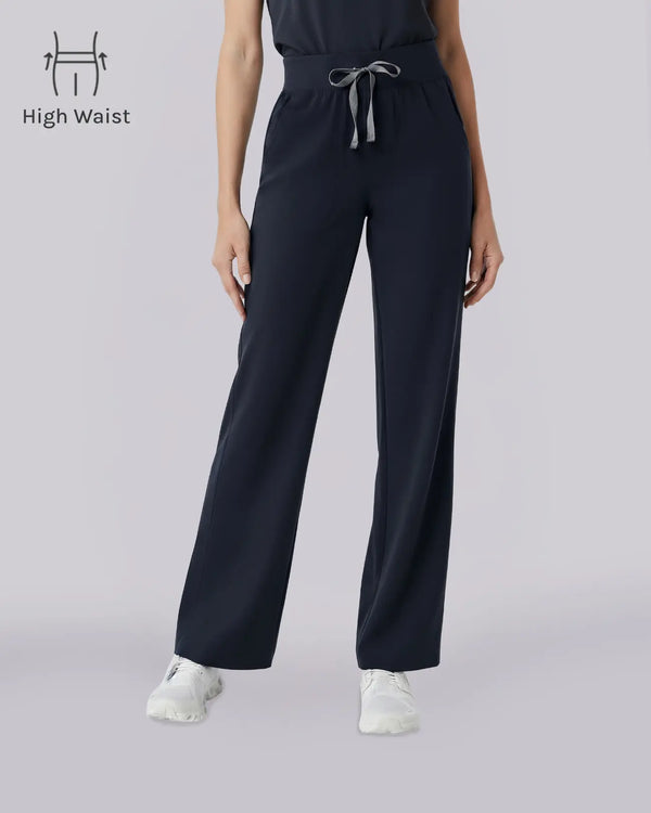Mina High-Waist Hose – Navy