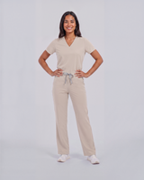 Mina High-Waist Hose – Sand