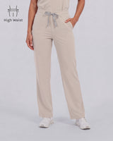 Mina High-Waist Hose – Sand