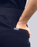 Mina High-Waist Hose – Navy