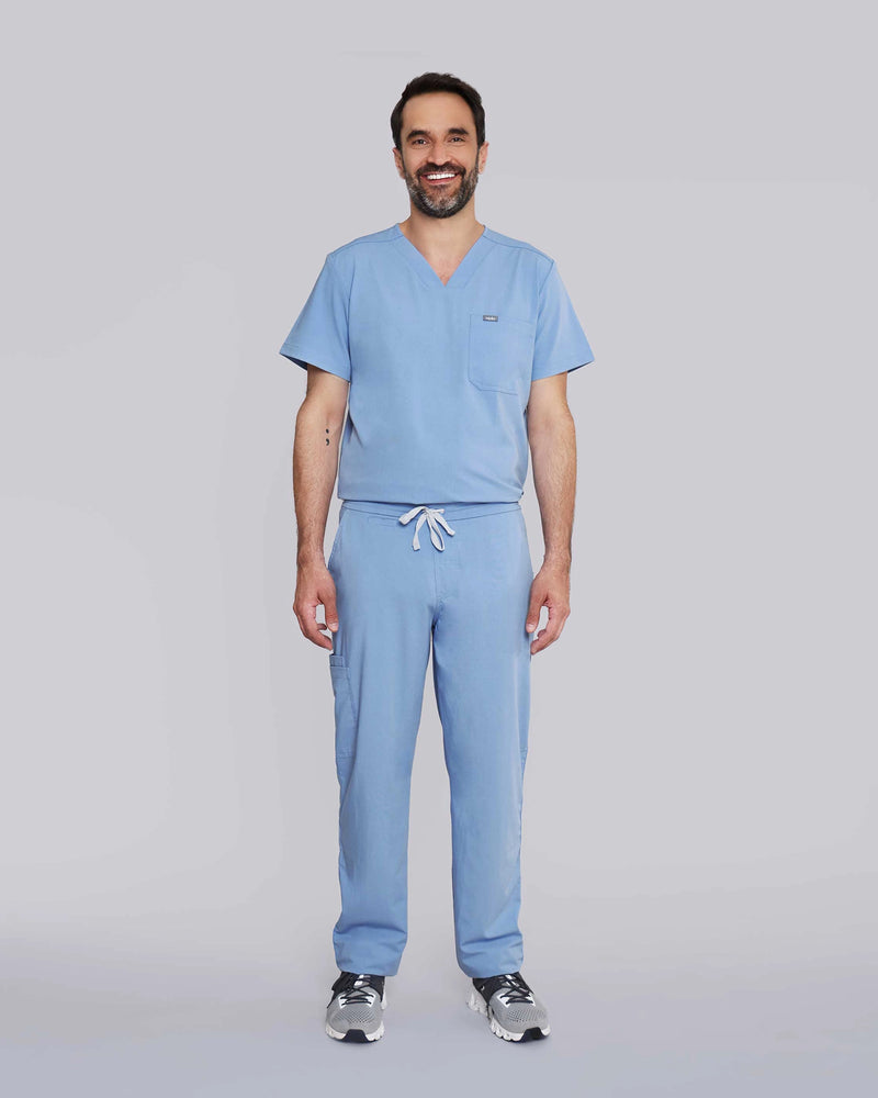 Mokaloha Herren Hose Mit Hanf-Stickerei - Lässige Freizeithose Mit Kordelzug